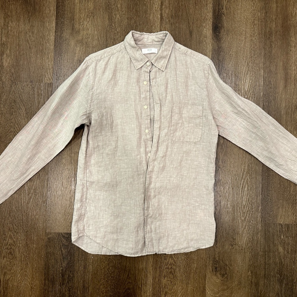 Uniqlo linen shirt (men’s small)